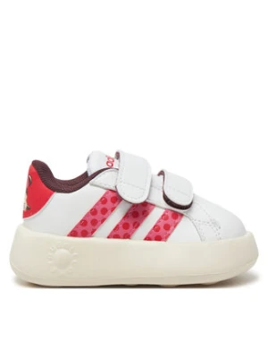 adidas Sneakersy Disney Minnie Mouse Grand Court 2.0 IH6309 Biały