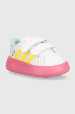 adidas sneakersy dziecięce GRAND COURT MINNIE CF I x Disney kolor różowy