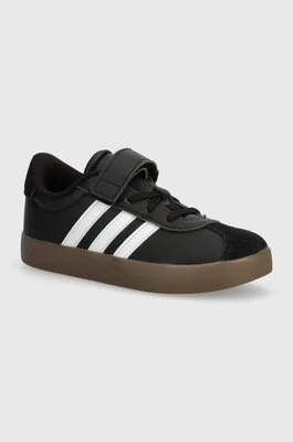 adidas sneakersy dziecięce VL COURT 3.0 EL C kolor czarny