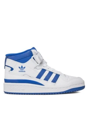 adidas Sneakersy Forum Mid FZ2085 Biały