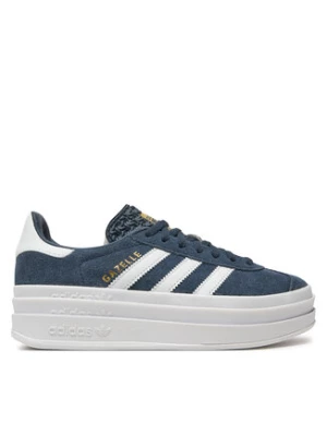 adidas Sneakersy Gazelle Bold JQ7405 Granatowy