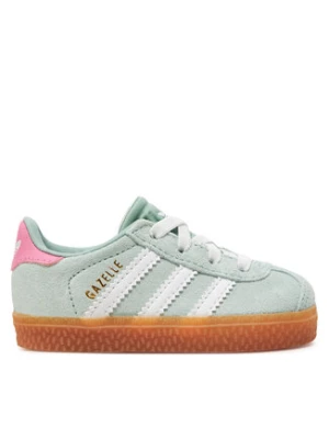 adidas Sneakersy Gazelle CF EL I IH2782 Zielony