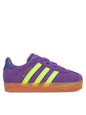 adidas Sneakersy Gazelle Comfort Closure JP7136 Fioletowy