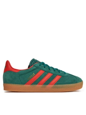 adidas Sneakersy Gazelle J IE8604 Zielony