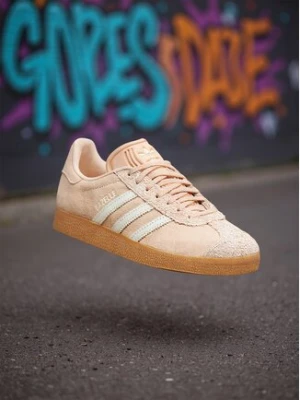 adidas Sneakersy Gazelle JS1384 Beżowy