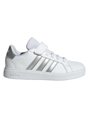 adidas Sneakersy "Grand Court 2.0" w kolorze srebrno-białym rozmiar: 30