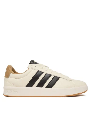 adidas Sneakersy Grand Court 3.0 Shoes KH9521 Kremowy