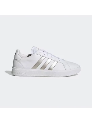 adidas Sneakersy "Grand Court Base 2.0" w kolorze biało-złotym rozmiar: 39 1/3