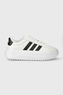 adidas sneakersy Grand Court Platform kolor biały IE1092