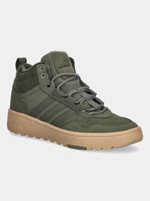 adidas sneakersy Hoops 4.0 Mid Winterized męskie kolor zielony JQ5363