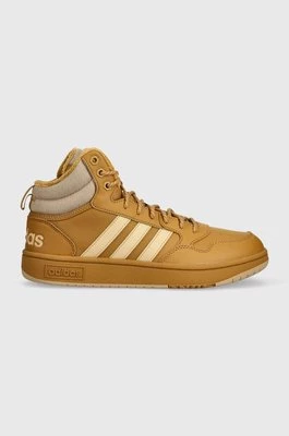 adidas sneakersy HOOPS kolor brązowy IF2636