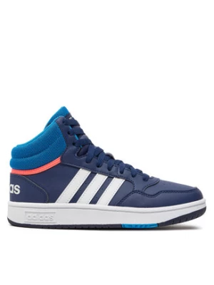 adidas Sneakersy Hoops Mid 3.0 K GW0400 Granatowy