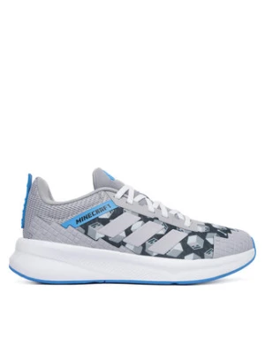 adidas Sneakersy Minecraft Fortarun 4.0 JR1933 Szary