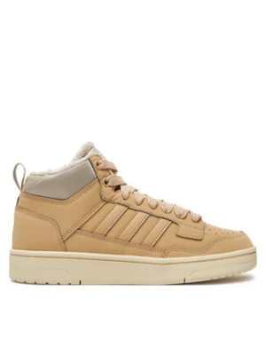 adidas Sneakersy Rapid Court Mid Winterized JR2803 Beżowy