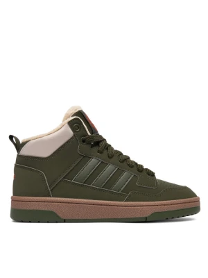 adidas Sneakersy Rapid Court Mid Winterized Shoes KI6325 Zielony