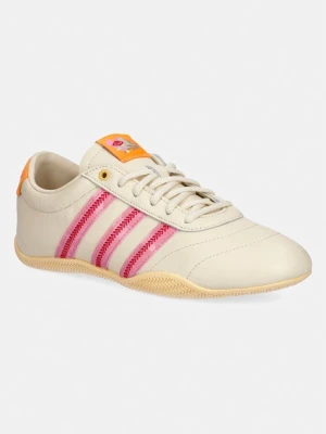 adidas sneakersy skórzane Grand Court beżowy