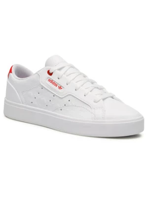 adidas Sneakersy Sleek W FZ1829 Biały