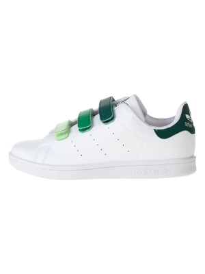 adidas Sneakersy "Stan Smith" w kolorze biało-zielonym rozmiar: 29,5