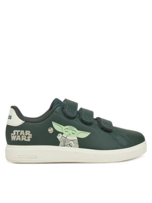 adidas Sneakersy Star Wars Advantage IH6253 Zielony