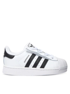 adidas Sneakersy Superstar II Elastic Lace JH9984 Biały