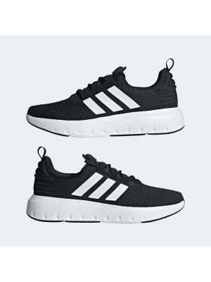 adidas Sneakersy "Swift Run 23" w kolorze czarno-białym rozmiar: 42