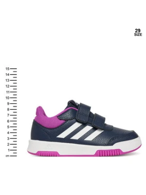 adidas Sneakersy Tensaur Hook and Loop Shoes JH9541 Granatowy