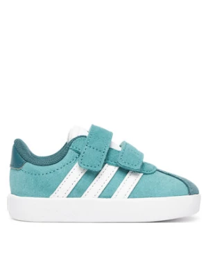 adidas Sneakersy VL Court 3.0 Shoes JP7877 Turkusowy