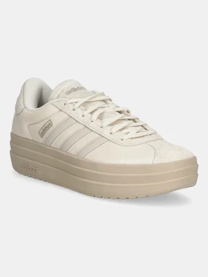 adidas sneakersy VL Court Bold damskie kolor beżowy JQ5624