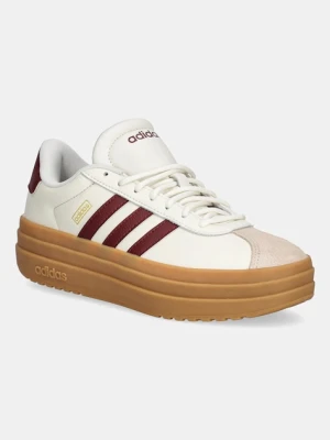 Zdjęcie produktu adidas sneakersy VL Court Bold damskie kolor beżowy JQ5642