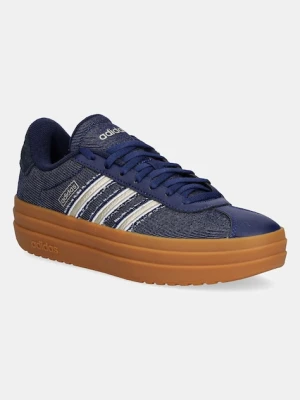 adidas sneakersy Vl Court Bold damskie kolor granatowy JS4471
