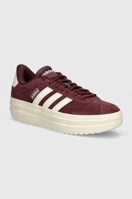 adidas sneakersy VL Court Bold kolor bordowy IH0366