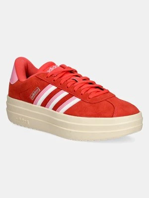 adidas sneakersy VL Court Bold kolor pomarańczowy JI1786