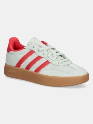 adidas sneakersy zamszowe Barreda kolor turkusowy JP7109