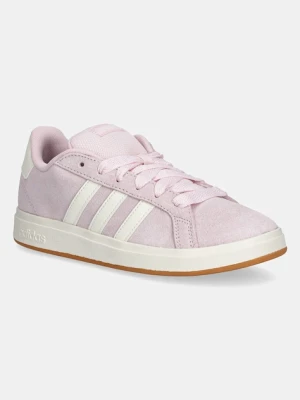 adidas sneakersy zamszowe dziecięce GRAND COURT 00s