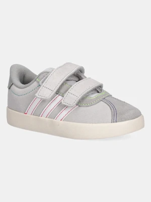 adidas sneakersy zamszowe dziecięce VL COURT 3.0