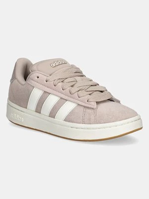 adidas sneakersy zamszowe Grand Court Alpha 00S kolor różowy JI1719