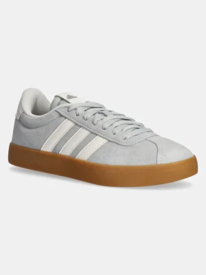 adidas sneakersy zamszowe Vl Court 3.0 kolor niebieski JP7539