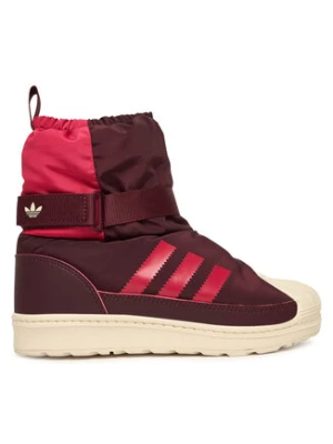 adidas Śniegowce Superstar 360 Winterized Boot JR5804 Bordowy