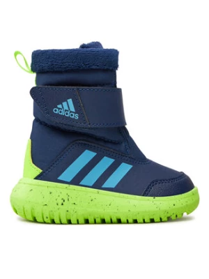 adidas Śniegowce Winterplay I IF1713 Granatowy