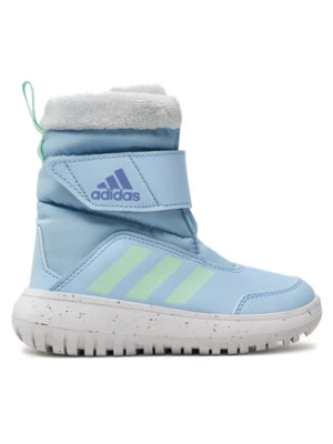 adidas Śniegowce Winterplay IF1717 Błękitny