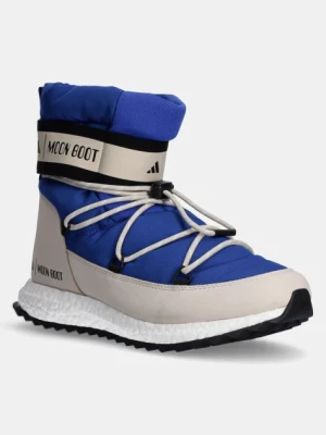 adidas śniegowce x Moon Boot kolor niebieski IH2488