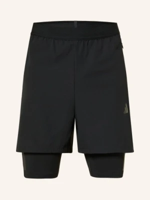 Adidas Spodenki Treningowe 2 W 1 Power schwarz