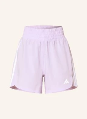 Adidas Spodenki Treningowe Pacer Training 3-Stripes Woven High Rise lila