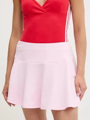 adidas spódnica Coquette kolor różowy mini rozkloszowana JM1921