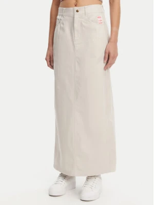 adidas Spódnica maxi Allover Print JC8854 Beżowy Regular Fit