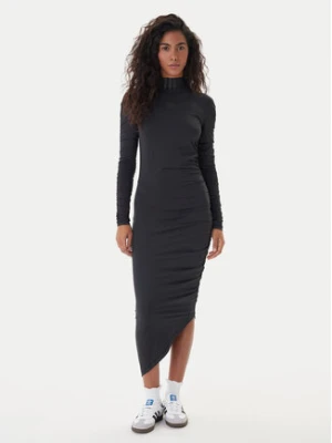 adidas Spódnica maxi JW2806 Czarny Slim Fit