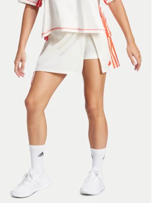 adidas Spódnica mini Dance All-Gender IS0878 Biały Regular Fit