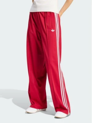 adidas Spodnie dresowe Firebird Loose Tracksuit KS4670 Czerwony Loose Fit