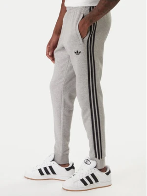 adidas Spodnie dresowe 3-Stripes KE2428 Szary Slim Fit