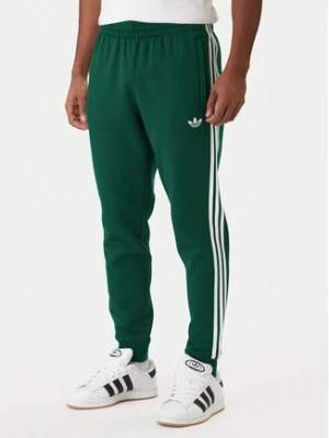 adidas Spodnie dresowe 3-Stripes KE3559 Zielony Slim Fit